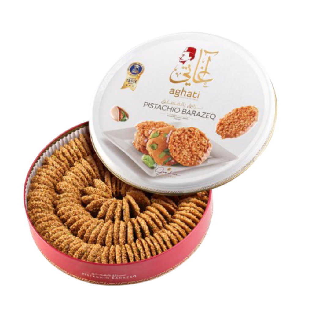 🍪 Aghati Pistachio Barazek Cookies 500g