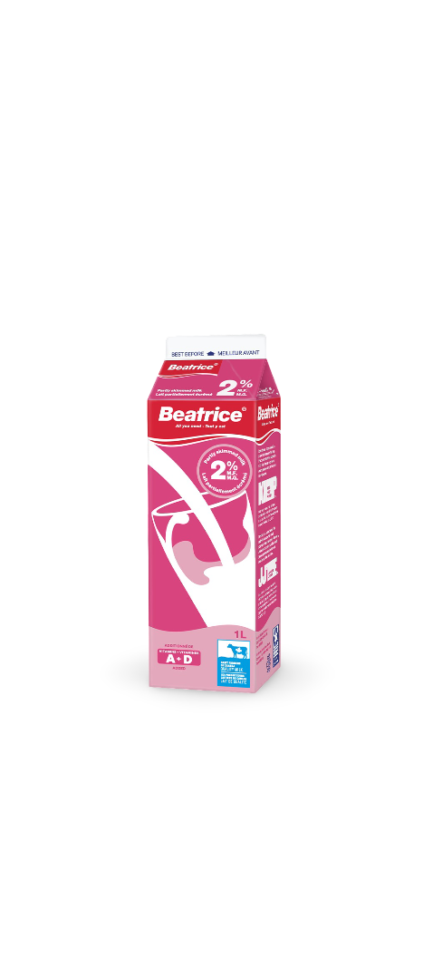 Beatrice 2% Whole Milk – 1L