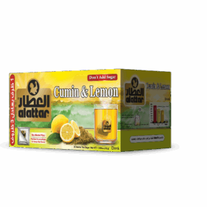 Alattar Herbals Tea Cumin & Lemon – 20 Tea Bags