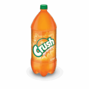 Crush Orange Soft Drink 2 L, Bottle, 2L