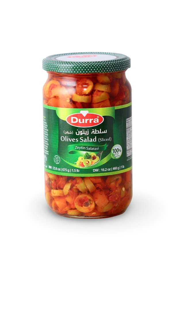 Durra Olives Salad Sliced 675 g