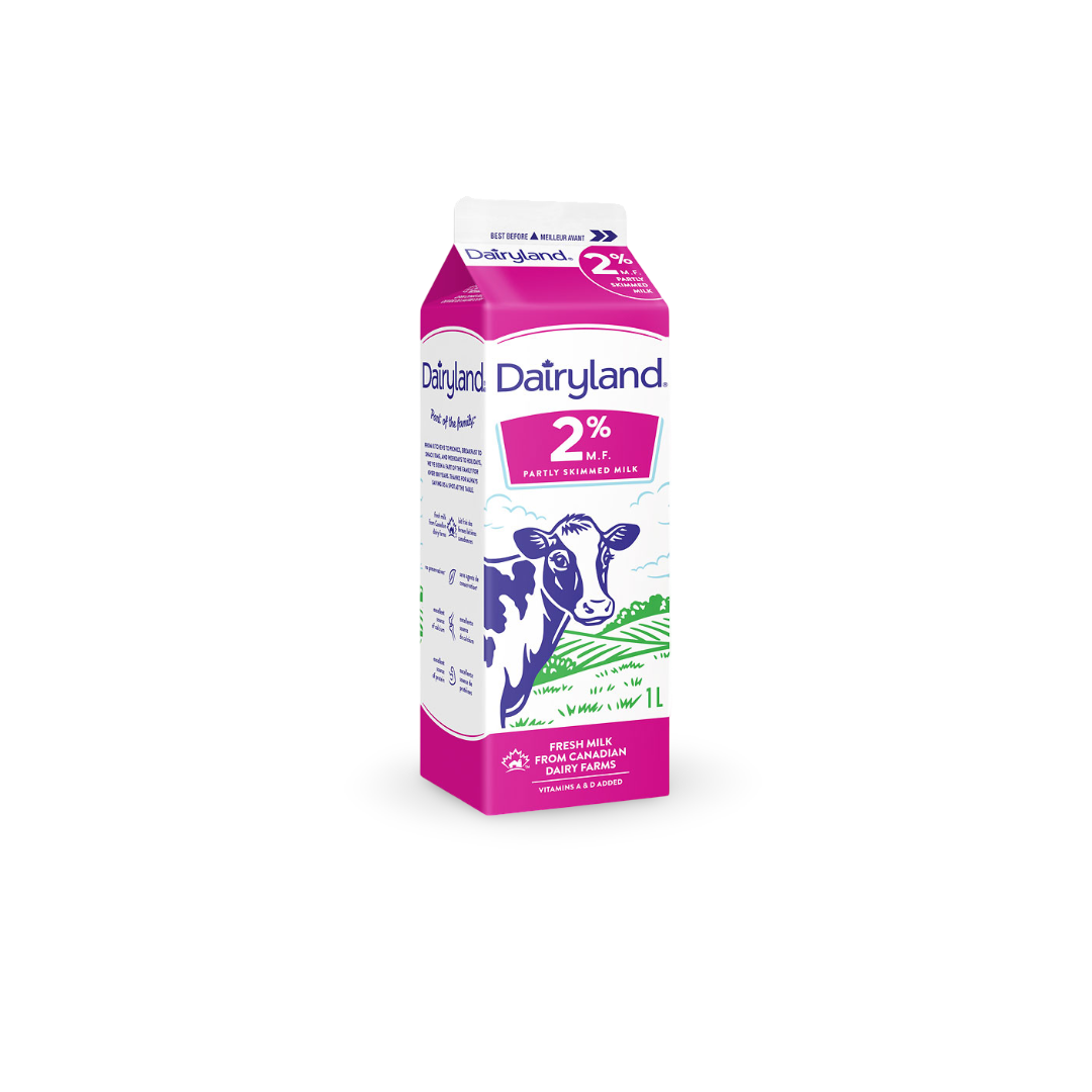 Dairyland 2% Partly Skimmed Milk – 1 L