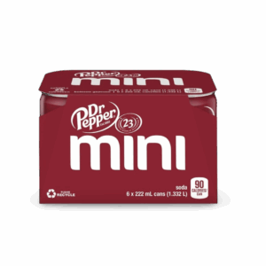 Dr Pepper Soda 6 x 222 ml