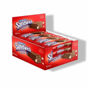 Elegance Sandwich Hazelnut – 12 Pieces