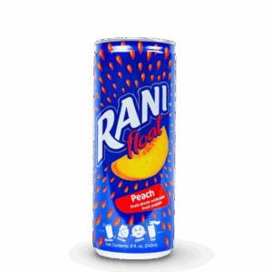 Rani Peach Juice – 240ml Can (Available in 24-Pack or Single Can)