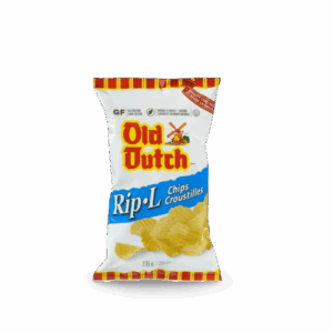Old Dutch Rip-L Plain Potato Chips – 235 g