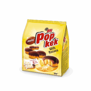 ETi Popkek Mini with Banana – 144 g Bag
