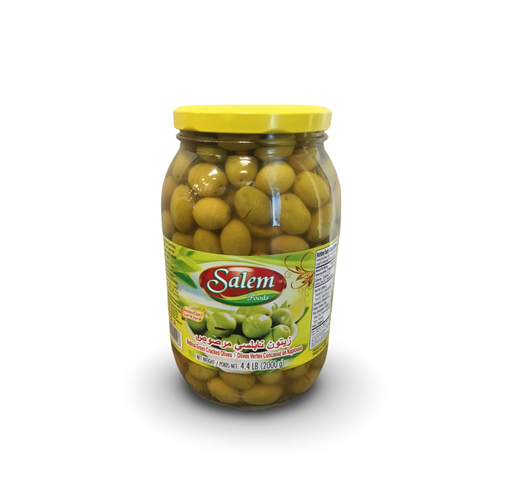 Salem Foods Nabulsi Green Olives 2 kg