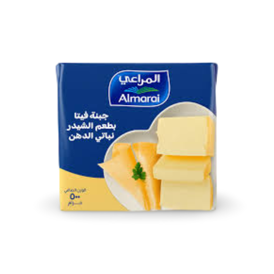 Almarai Feta Cheese with Cheddar – 500g