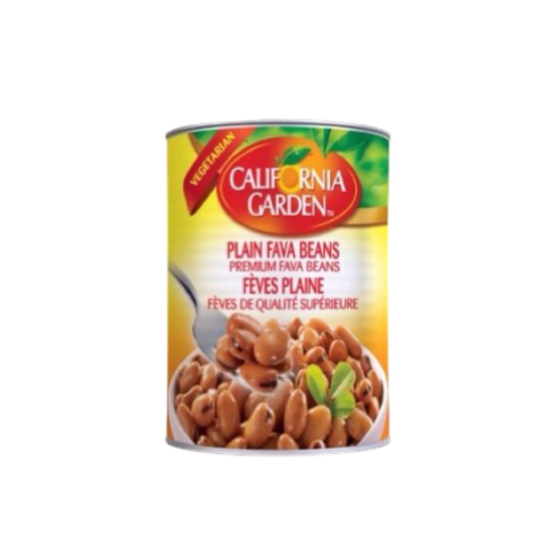 California Garden Fava Beans Plain 450 g