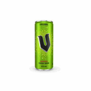 V Original Guarana Energy Drink Can 250ml