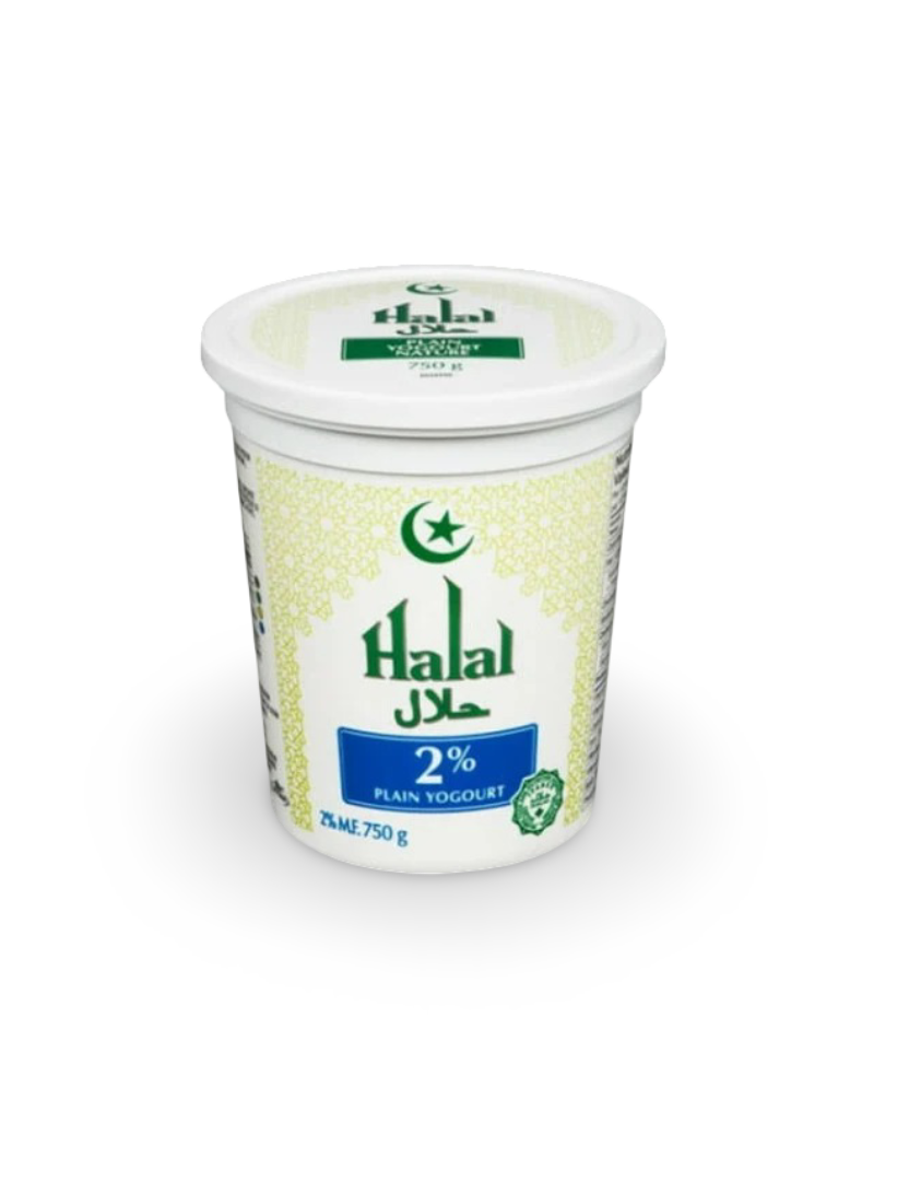 Khaas Halal Plain Yogurt 2% M.F. – 750 g