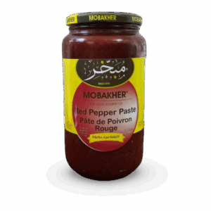 Mobakher red peppers paste sweet 1 KG