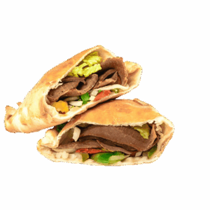Halal beef Donair
