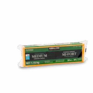 Kirkland Signature Medium Cheddar Cheese Block 1.15 KG
