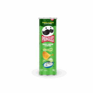Pringles Sour Cream & Onion Flavour Potato Chips 156 G