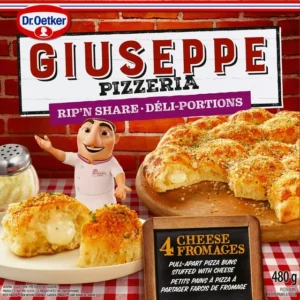 Giuseppe Rip n' Share  Cheese Pull Apart Pizza Buns Stuffed with Cheese, 480 g