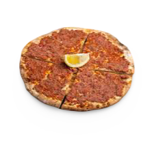 Flat bread with meat Lahm b Ajeen