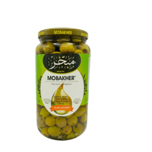 Mobakher Pitted Green Olives – 1000 g