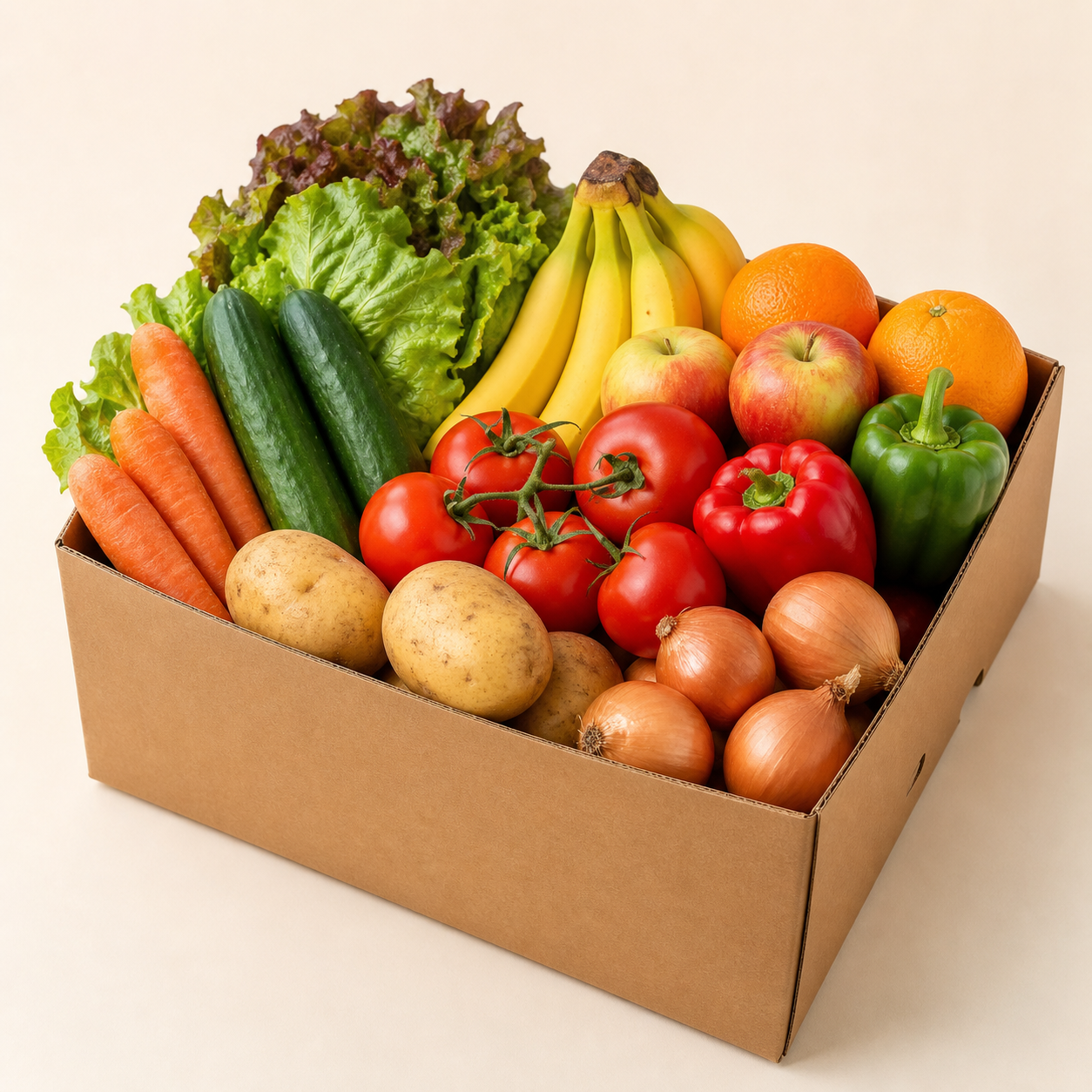 Neighbourhood mixed fruit and vegetable box